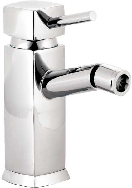 Larger image of Hudson Reed Kia Mono bidet mixer + free sprung basin waste