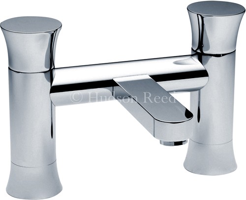 Larger image of Hudson Reed Quill Bath Filler Tap (Chrome).