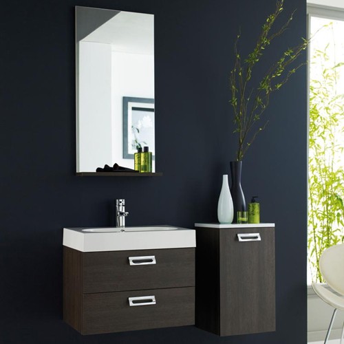 Larger image of Ultra Asset Complete Bathroom Furniture Pack (Dark Oak).