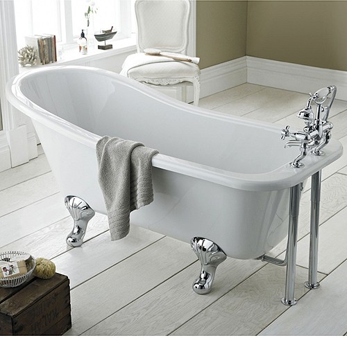 Old London Hudson Reed Baths Brockley Slipper Bath 1700X730mm.