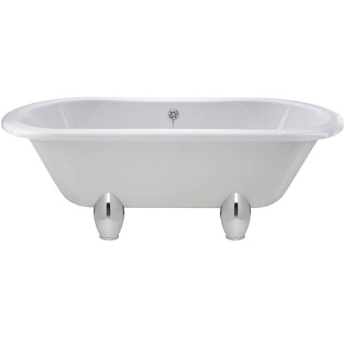 Old London Hudson Reed Baths Kingsbury Double Ended Bath With Deacon Feet 1700X745mm.