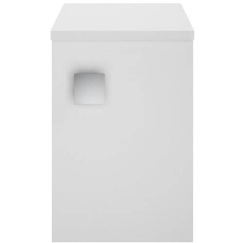 Hudson Reed White Hr Sarenna Wall Hung Side Storage Unit (300Mm, Moon ).