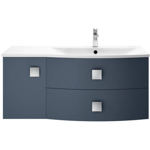 Hudson Reed Blue Hr Sarenna Wall Hung 1000Mm Cabinet & Basin Rh (Mineral ).
