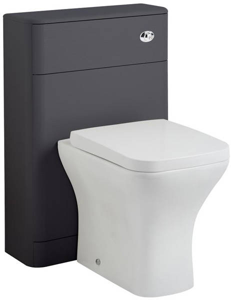 Example image of HR Sarenna Bathroom Furniture Pack 2 (LH, Graphite)