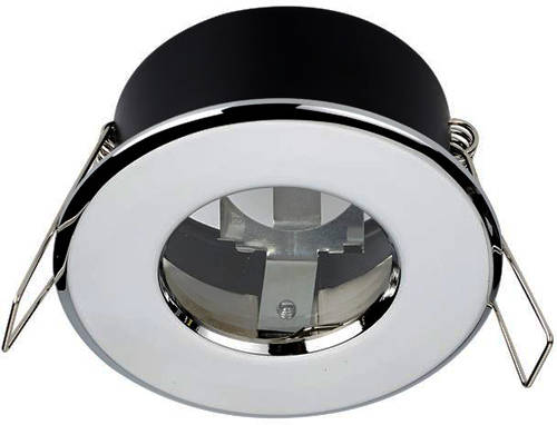 Example image of Hudson Reed Lighting 3 x Designer Shower Spot Light Fittings (Chrome, 240V).