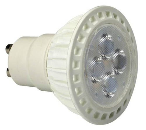 Example image of Hudson Reed Lighting 3 x Fire & Acoustic Spot Light & W White LED Lamps (White)