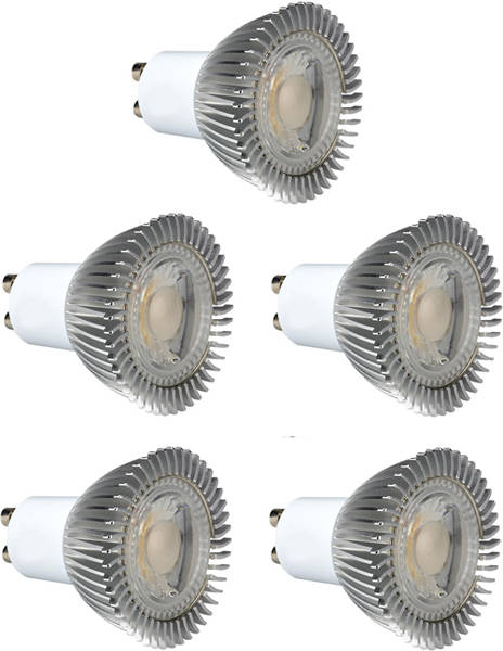 Larger image of Hudson Reed LED Lamps 5 x GU10 5W Dimmable COB LED Lamps (Cool White).