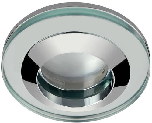 Example image of Hudson Reed Lighting 2 x Spot Light & Cool White LED Lamps (Glass & Chrome).