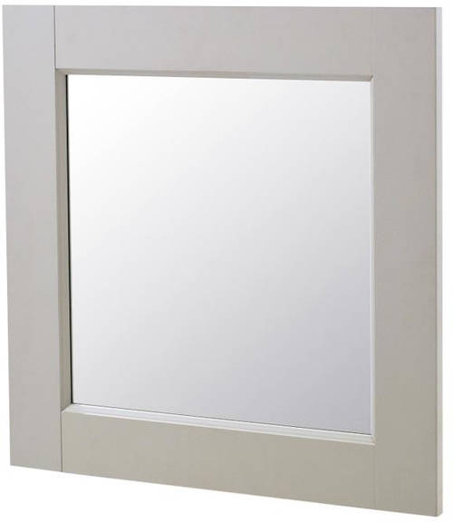 Example image of Old London Furniture 800mm Vanity & 600mm Mirror Pack (Stone Grey).