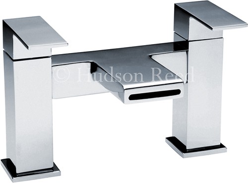 Larger image of Hudson Reed Strike Waterfall Bath Filler Tap (Chrome).