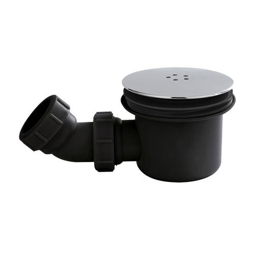 Nuie Gold Deva Wastes Fast Flow Shower Waste (Chrome).