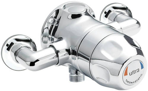 Larger image of Thermostatic TMV3 Exposed Sequential Shower Valve (Chrome).