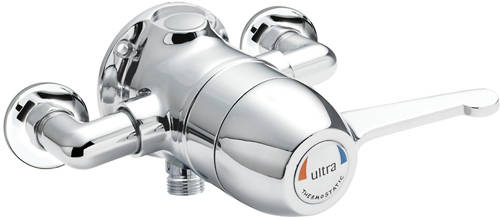 Larger image of Thermostatic TMV3 Exposed Sequential Shower Valve With Lever Handle.