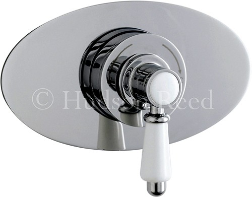 Larger image of Hudson Reed Traditional Concealed Thermostatic Shower Valve (TMV3).