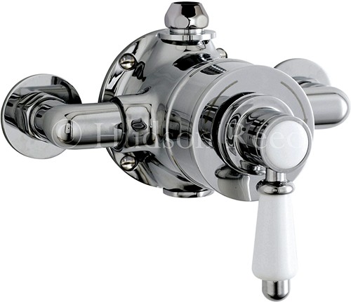 Larger image of Hudson Reed Traditional Exposed Thermostatic Shower Valve (TMV3).