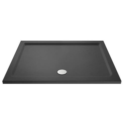 Nuie Grey Trays Rectangular Shower Tray 1600X760mm (Slate ).