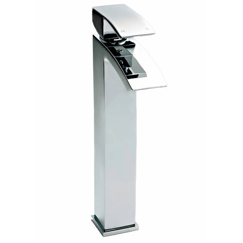 Nuie Vibe High Rise Basin Mixer Tap (Chrome). Size 0.2