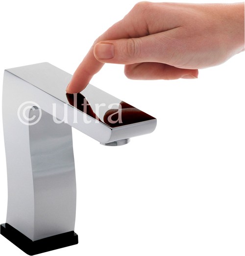 Larger image of Ultra Water Saving Touch Sensor Basin Tap (Battery Powered).