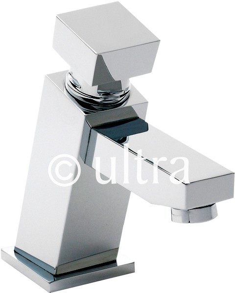 Larger image of Ultra Water Saving Non Concussive Basin Mixer Tap (Chrome).