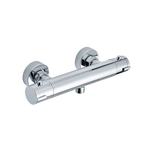 Example image of Nuie Showers Thermostatic Cool Touch Bar Shower Valve (Chrome).