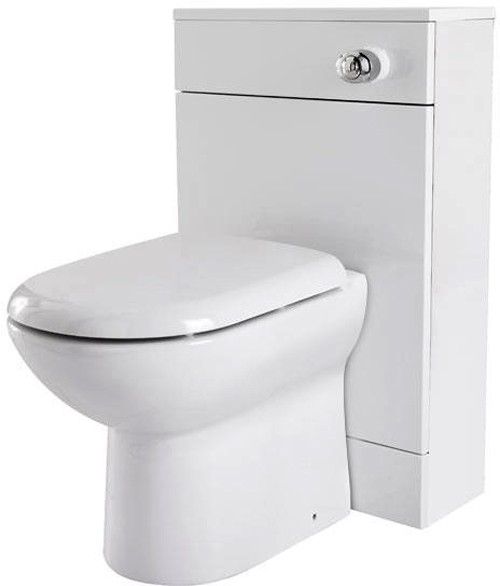 Example image of Premier Cardinal 1000mm Vanity Unit Suite With BTW Unit, Pan & Seat (White).