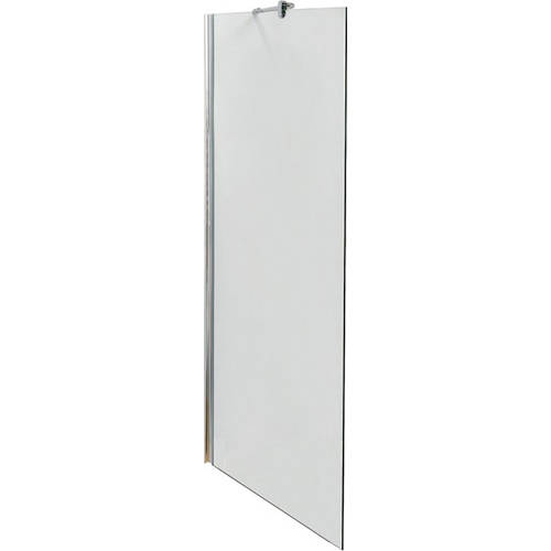 Hudson Reed Wet Room Glass Shower Screen & Arm (900X1950mm).