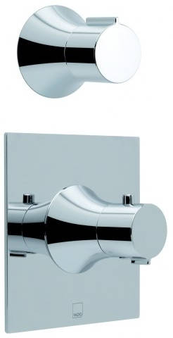 Larger image of Vado Altitude Thermostatic Shower Valve With Stop Valve (Chrome).
