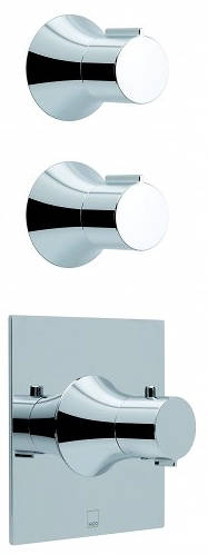 Larger image of Vado Altitude 2 Or 3 Outlet Thermostatic Shower Valve Kit With Diverter.