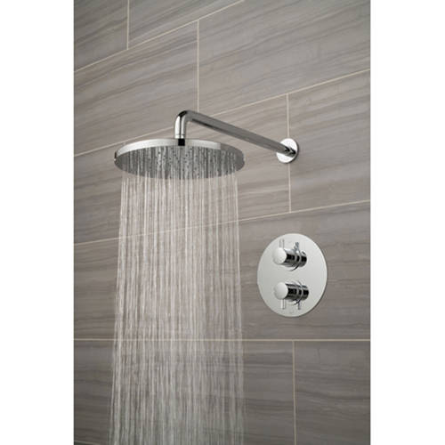 Example image of Vado Shower Packs Thermostatic Shower Set With 1 Outlet (Chrome).