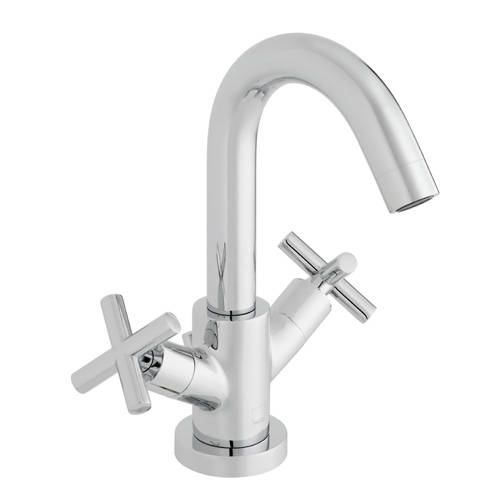 Vado Gold Elements Basin Mixer Tap (Chrome).