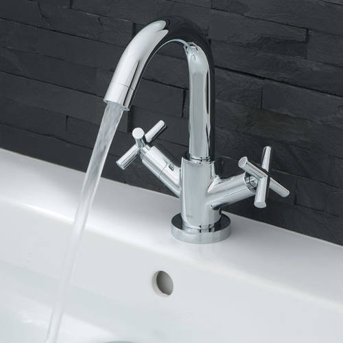 Example image of Vado Elements Basin Mixer Tap (Chrome).