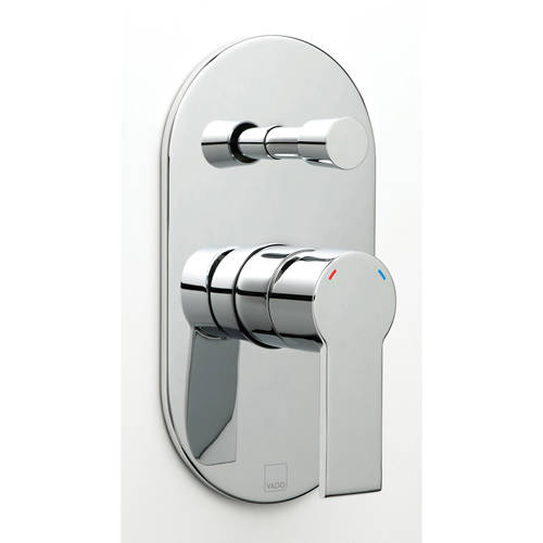 Larger image of Vado Ion Manual Shower Valve With Diverter & 2 Outlets (Chrome).