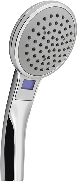 Larger image of Vado Liquid Crystal Shower Handset With Illuminated LCD Display.