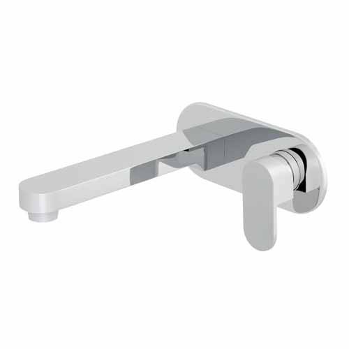 Vado Life Wall Mounted Basin Mixer Tap With 230Mm Spout (Chrome).