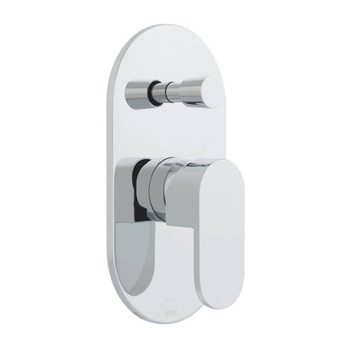Vado Women's Life Manual Shower Valve With 2 Outlets & Diverter (Chrome).