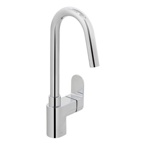 Vado Life Mono Sink Mixer Tap (Chrome).