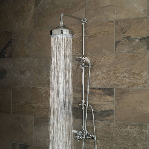 Larger image of Vado Shower Packs Westbury Thermostatic Shower Valve & Riser Kit.