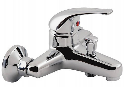 Larger image of Vado Matrix Wall Mounted Bath Shower Mixer Tap (Chrome).