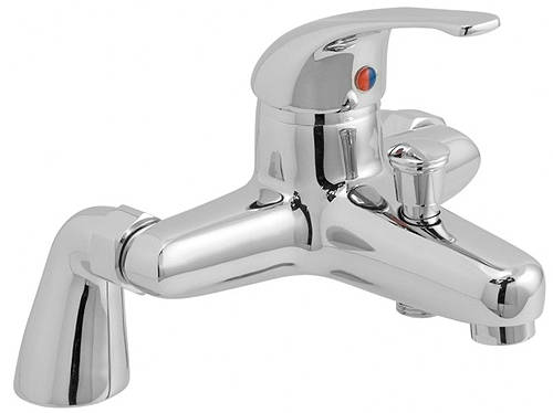Larger image of Vado Matrix Single Lever Bath Shower Mixer Tap (Chrome).