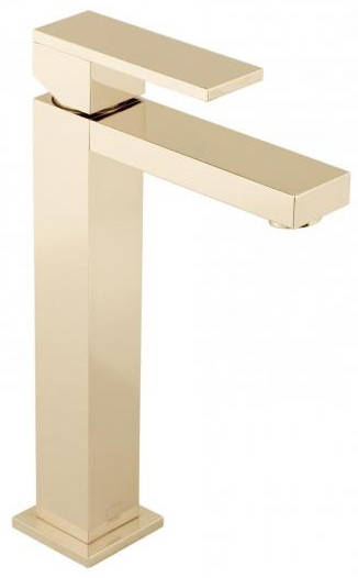 Larger image of Vado Notion Extended Basin Mixer Tap (Polished Gold).