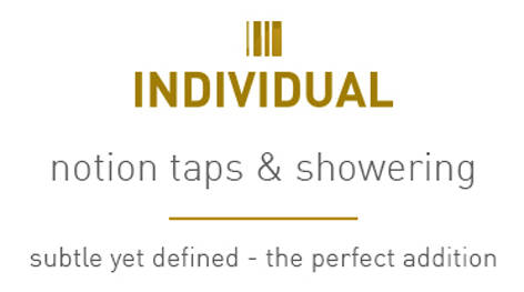 Example image of Vado Notion Extended Basin Mixer Tap (Polished Gold).
