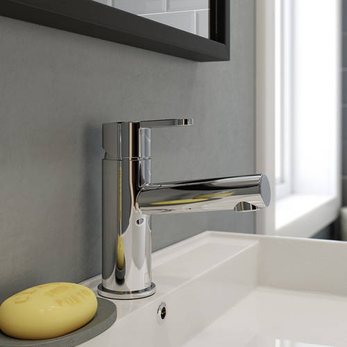 Example image of Vado Sense Mono Basin Mixer Tap (Chrome).