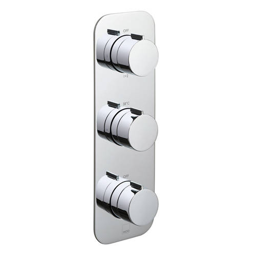 Vado Gold Altitude Thermostatic Shower Valve With 3 Outlets & All Flow.