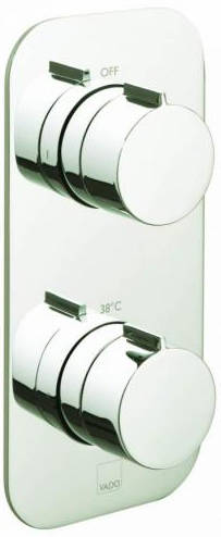 Larger image of Vado Altitude 1 Outlet Thermostatic Shower Valve (Bright Nickel).