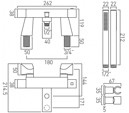 Technical image of Vado T