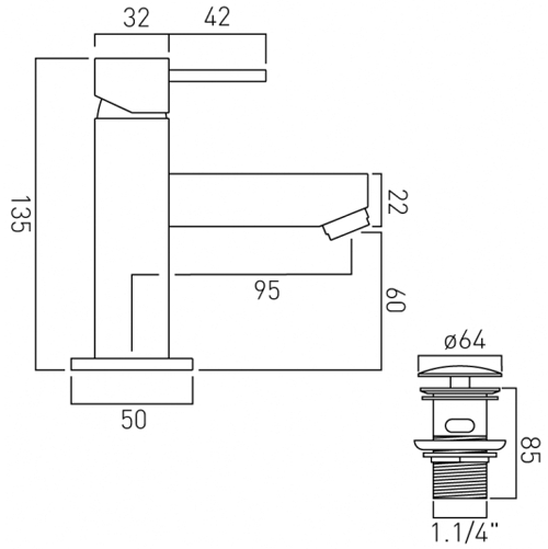 Technical image of Vado T