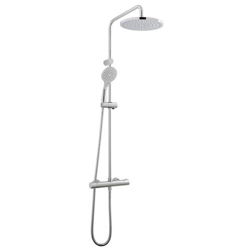 Larger image of Vado Shower Packs Velo Shower Valve & Column Pack (Chrome).