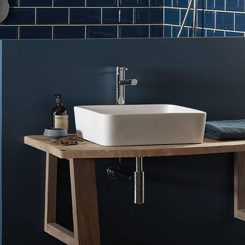 Example image of Vado Zoo Extended Mono Basin Mixer Tap (Chrome). Z00-100EF/SB-C/P