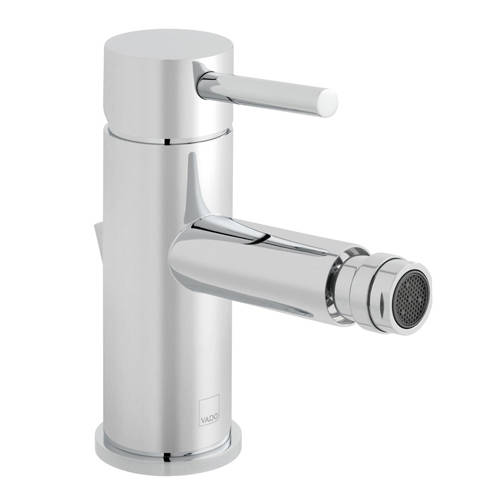 Vado Gold Zoo Mono Bidet Mixer Tap With Pop Up Waste (Chrome).