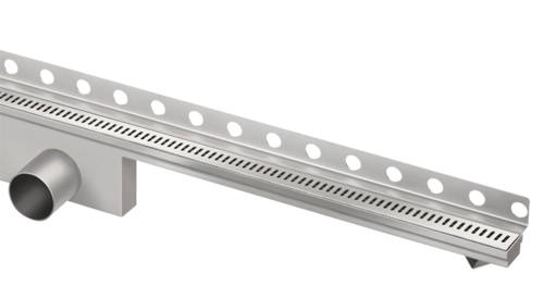 Example image of VDB Channel Drains Perfect Shower Channel, Wall Flange 700x35mm.